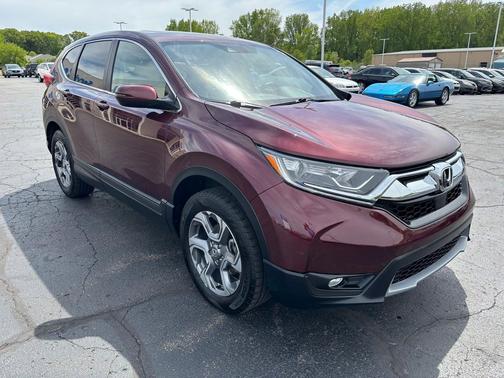 Basque Red Pearl 2019 Honda CR-V EX-L