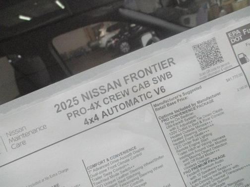 2025 Nissan Frontier PRO-4X