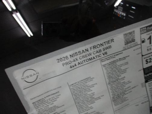 Gun Metallic 2026 Nissan Frontier PRO-4X