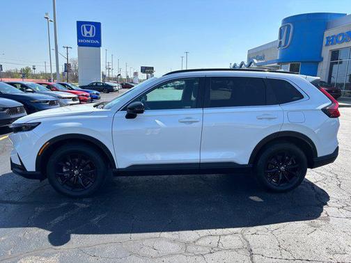 Platinum White Pearl 2023 Honda CR-V Hybrid Sport AWD