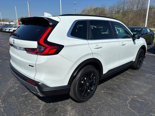 Platinum White Pearl 2023 Honda CR-V Hybrid Sport AWD