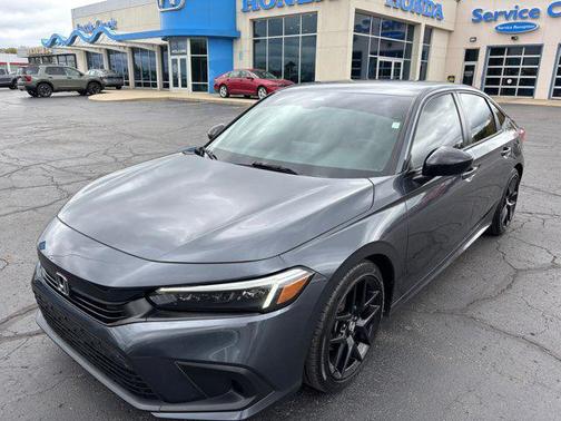 Meteorite Gray 2024 Honda Civic Sport