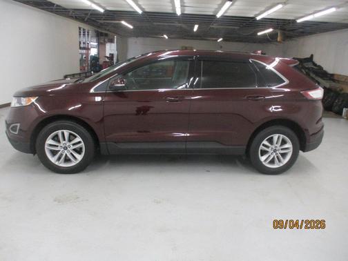 PEARL RED 2017 Ford Edge SEL