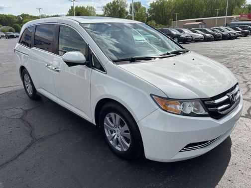 White Diamond Pearl 2015 Honda Odyssey EX-L