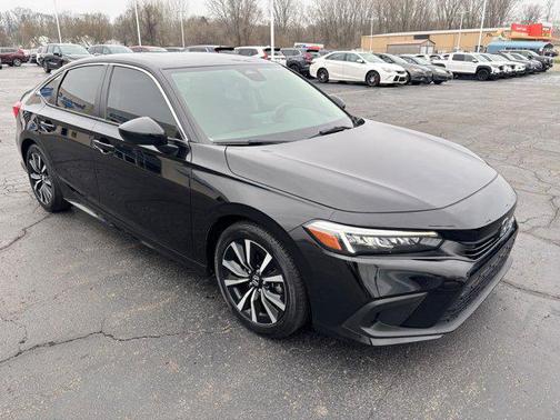 Crystal Black Pearl 2022 Honda Civic EX