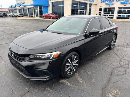 Crystal Black Pearl 2022 Honda Civic EX