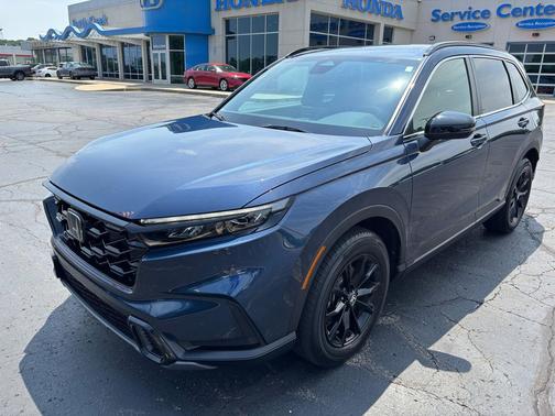 Canyon River Blue 2024 Honda CR-V Hybrid Sport AWD