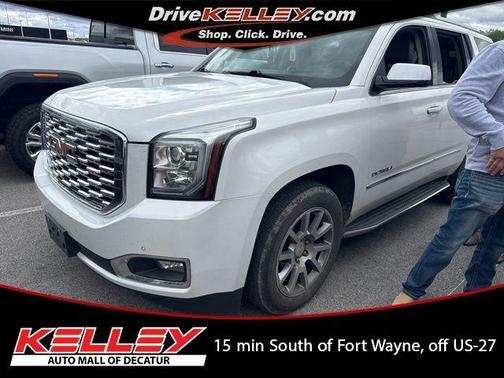 White Frost Tri-Coat 2018 GMC Yukon Denali