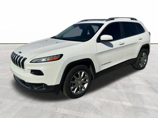 White 2018 Jeep Cherokee Limited