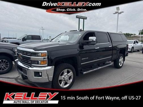Black 2016 Chevrolet Silverado 2500 LTZ