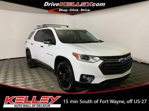 Summit White 2020 Chevrolet Traverse Premier