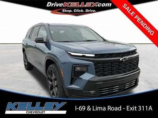 Lakeshore Blue Metallic 2024 Chevrolet Traverse RS