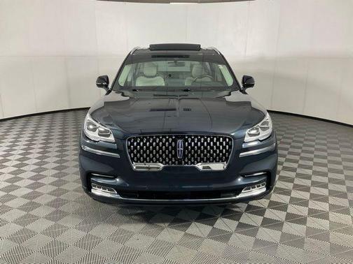 Flight Blue 2023 Lincoln Aviator Black Label Grand Touring