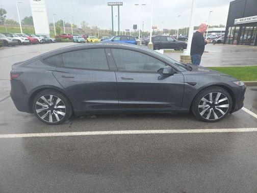 Silver 2025 Tesla Model 3