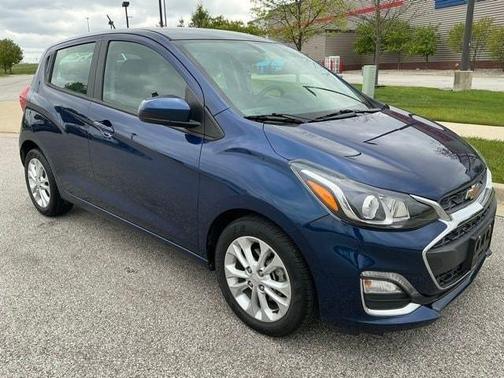 Blue 2022 Chevrolet Spark 1LT