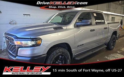 Billet Silver Metallic Clearcoat 2025 RAM 1500 Tradesman