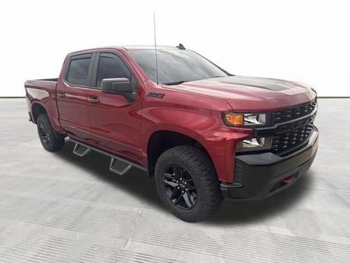 Cherry Red Tintcoat 2021 Chevrolet Silverado 1500 Custom Trail Boss