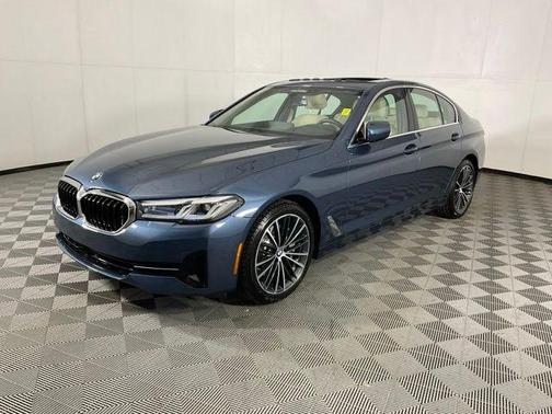 Arctic Race Blue Metallic 2023 BMW 530 i xDrive