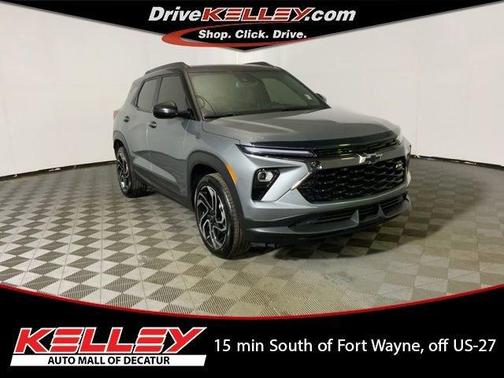 Sterling Gray Metallic 2025 Chevrolet Trailblazer RS