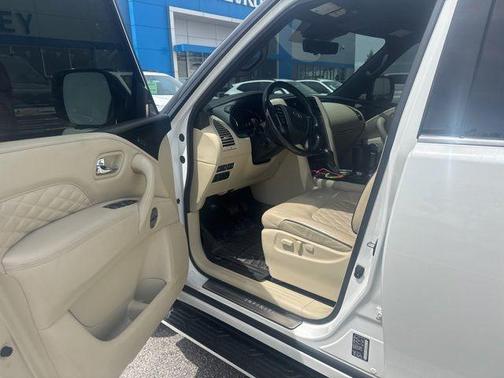Moonstone White 2021 INFINITI QX80 SENSORY