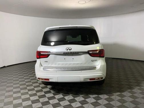 Moonstone White 2021 INFINITI QX80 SENSORY