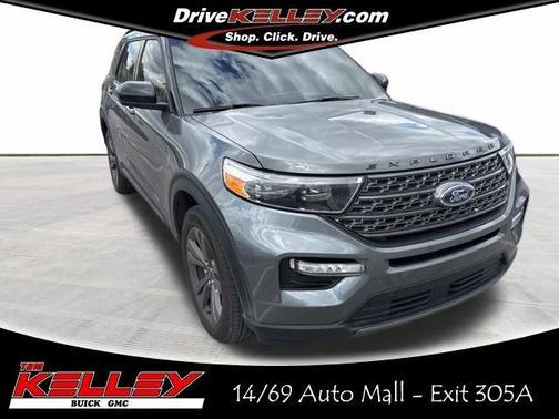 Gray 2023 Ford Explorer XLT