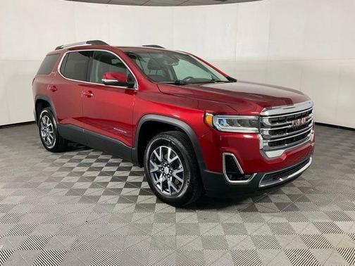 Volcanic Red 2023 GMC Acadia SLT
