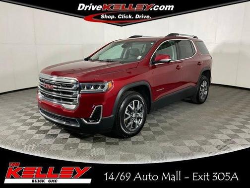 Volcanic Red 2023 GMC Acadia SLT