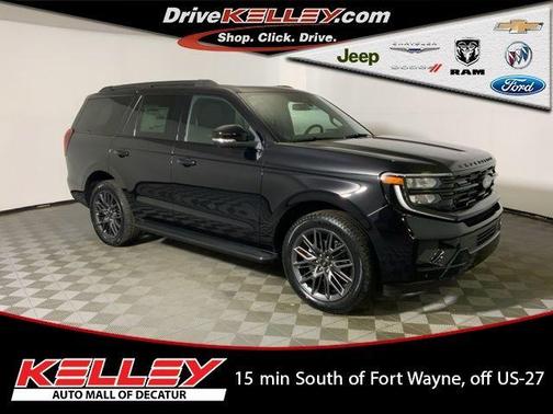 Agate Black Metallic 2026 Ford Expedition Platinum