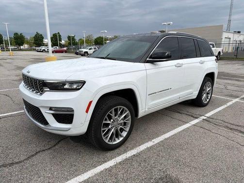 Bright White 2022 Jeep Grand Cherokee Summit