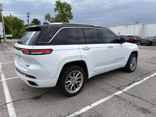 Bright White 2022 Jeep Grand Cherokee Summit