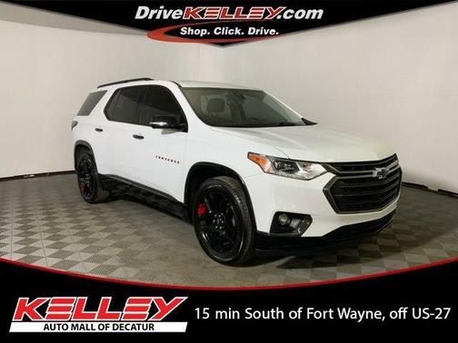 Summit White 2019 Chevrolet Traverse Premier