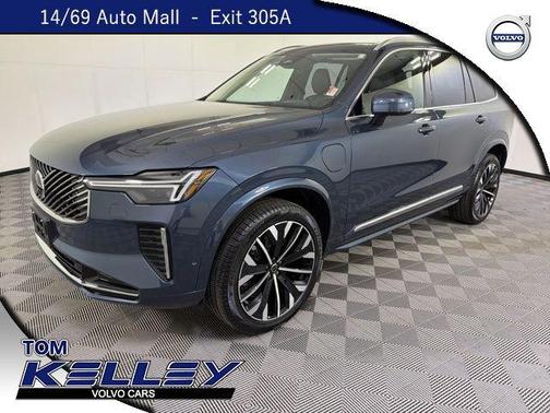 Denim Blue 2025 Volvo XC90 Plug-In Hybrid T8 Ultra 7-Seater