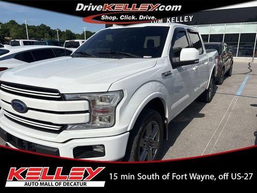 White 2018 Ford F-150 Lariat