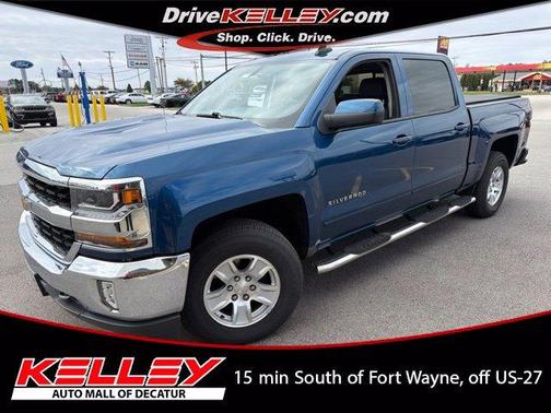 Deep Ocean Blue Metallic 2018 Chevrolet Silverado 1500 LT