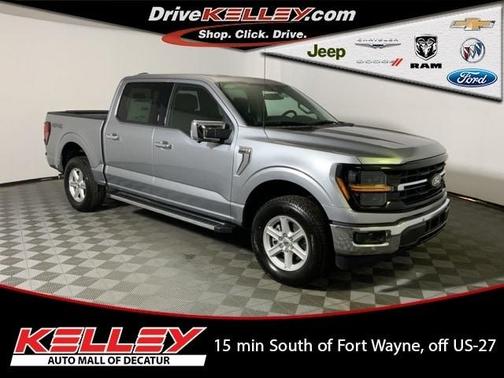 Iconic Silver Metallic 2025 Ford F-150 XLT