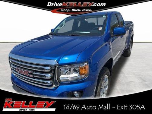 Marine Blue Metallic 2018 GMC Canyon SLE