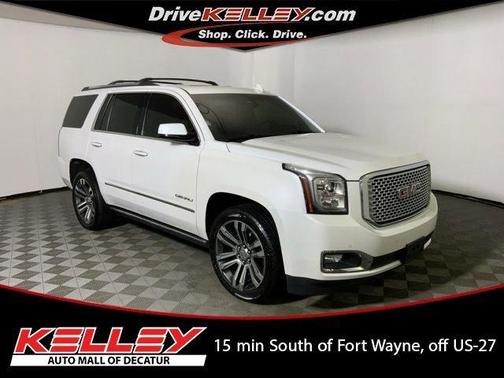 White Frost Tri-Coat 2017 GMC Yukon Denali