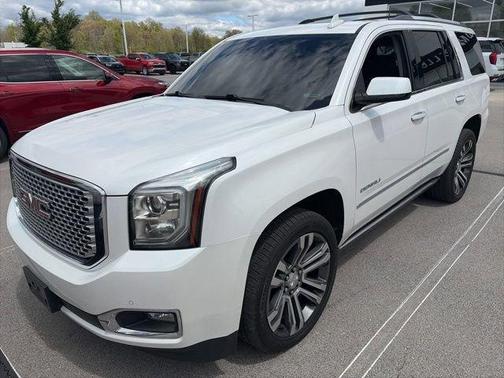White Frost Tri-Coat 2017 GMC Yukon Denali