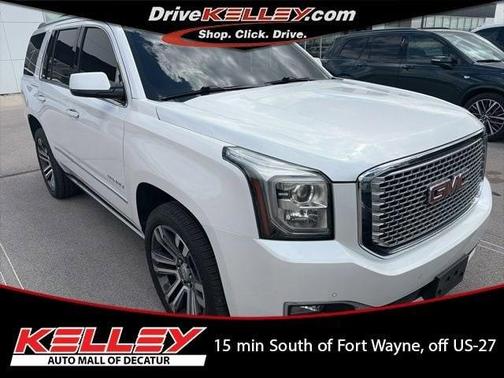 White Frost Tri-Coat 2017 GMC Yukon Denali