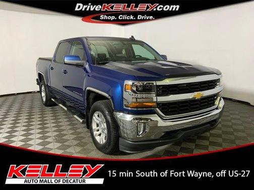 Deep Ocean Blue Metallic 2017 Chevrolet Silverado 1500 LT
