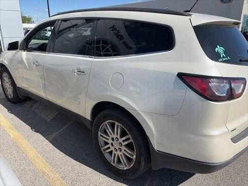 White Diamond Tri-Coat 2014 Chevrolet Traverse 1LT