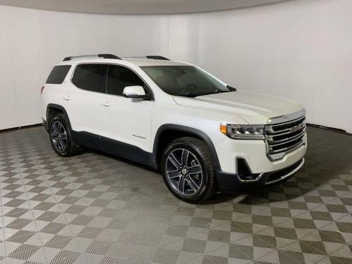 White Frost Tri-Coat 2020 GMC Acadia SLT
