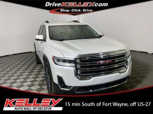 White Frost Tri-Coat 2020 GMC Acadia SLT