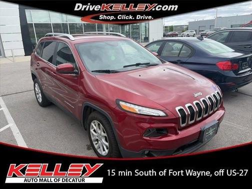 Deep Cherry Red Crystal Pearlcoat 2017 Jeep Cherokee Latitude