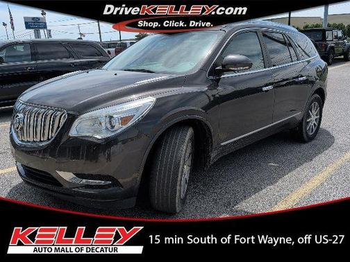 Iridium Metallic 2017 Buick Enclave Leather
