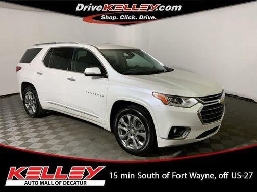 Iridescent Pearl Tricoat 2018 Chevrolet Traverse Premier