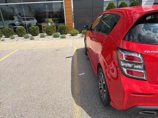 Red 2018 Chevrolet Sonic LT