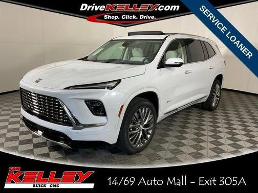 White Tri-Coat 2026 Buick Enclave Avenir