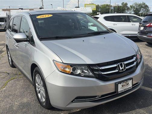 Alabaster Silver Metallic 2015 Honda Odyssey EX-L